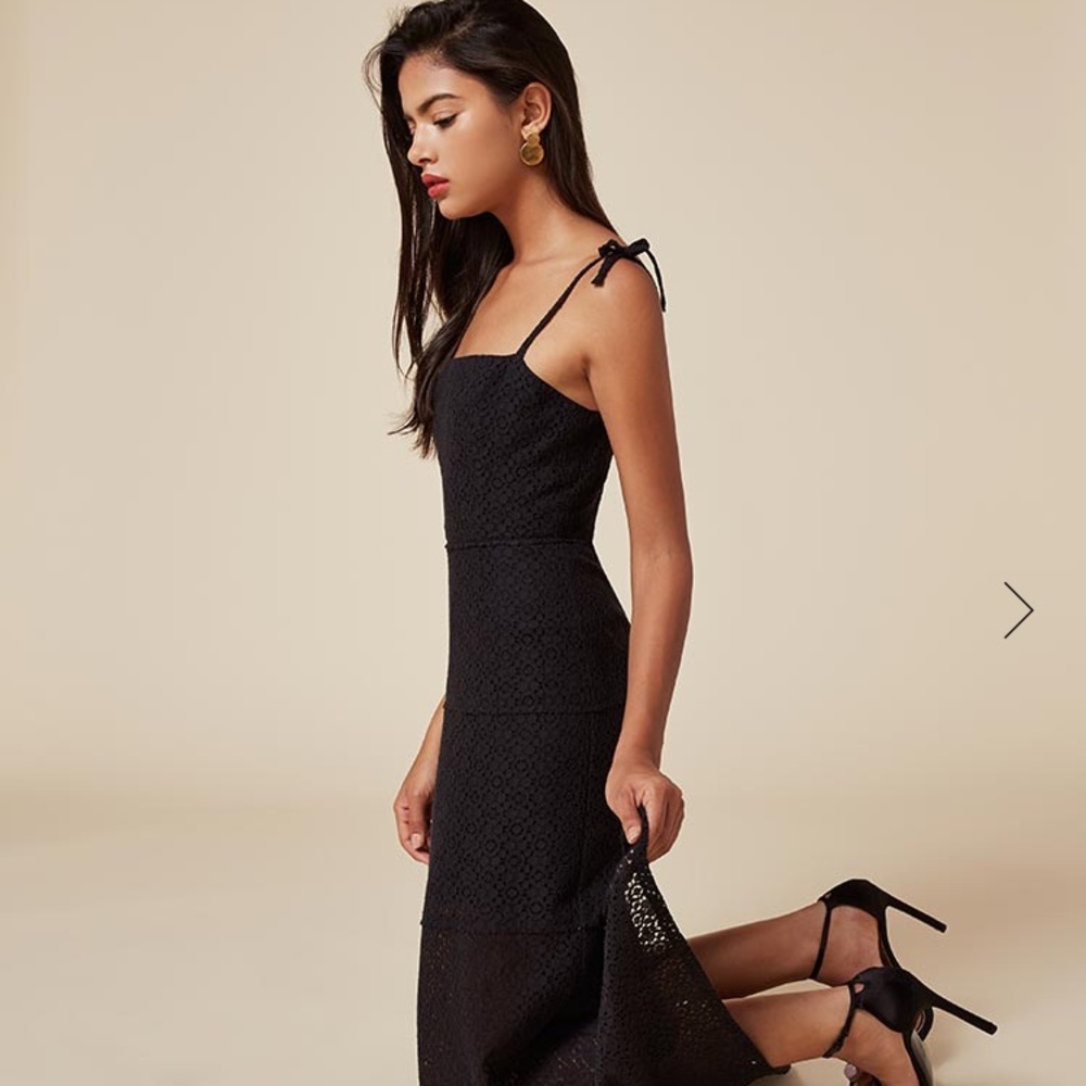 ⚡️SOLD⚡️Reformation Black Maxi Dress - 0